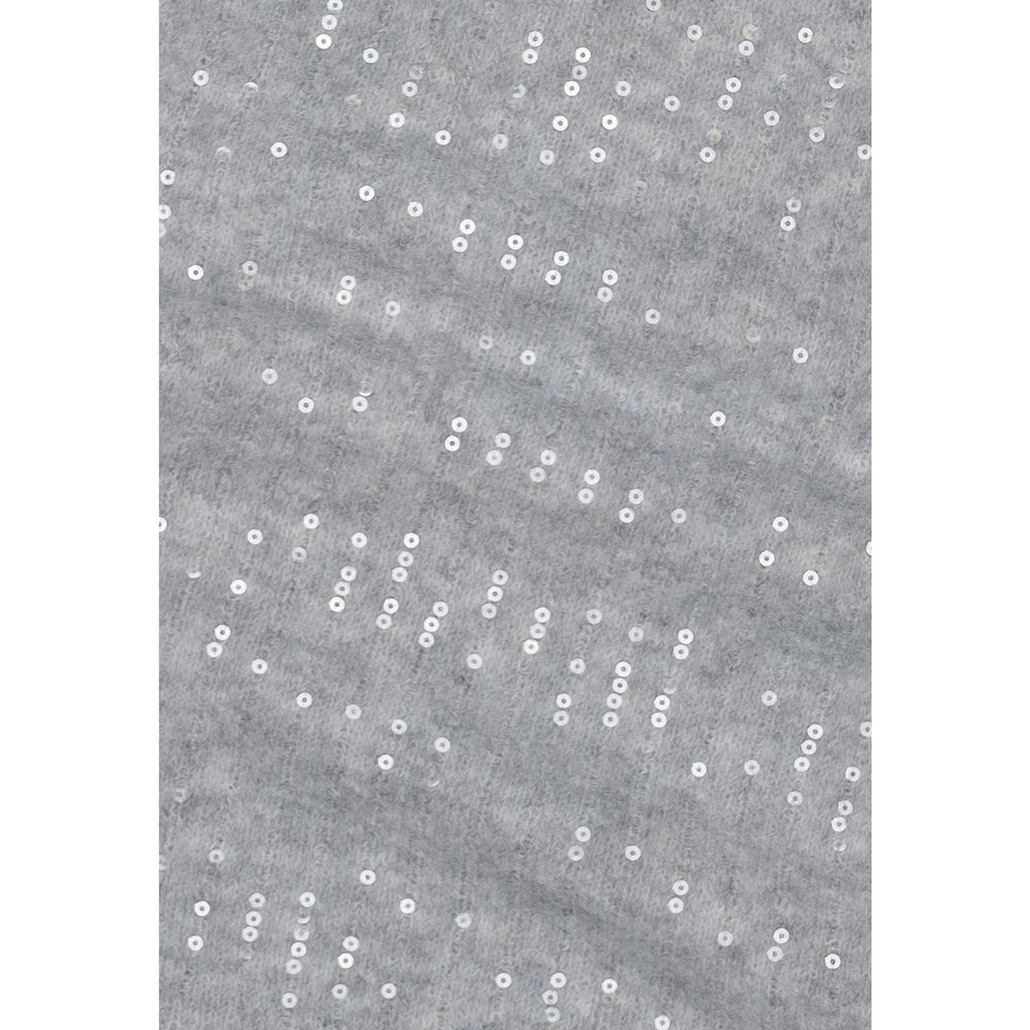 Gray Recycled Polyester Scarf