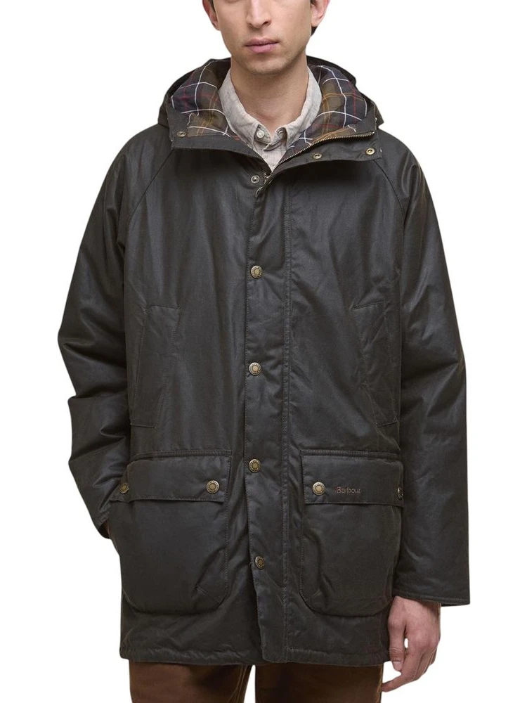 Green Cotton Parka