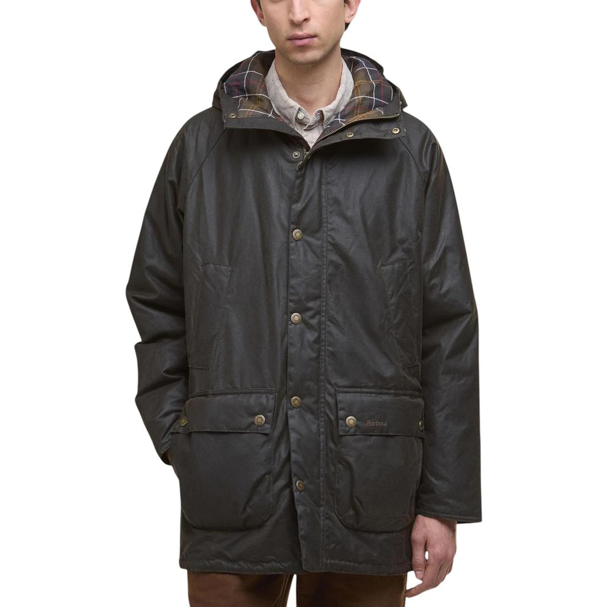 Green Cotton Parka