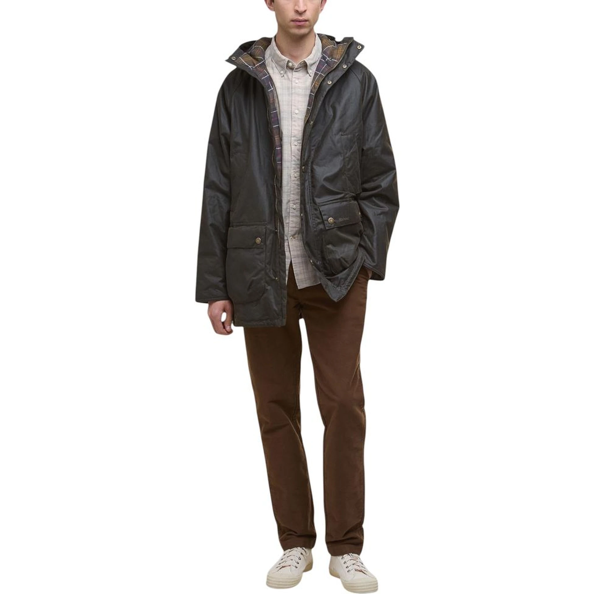 Green Cotton Parka