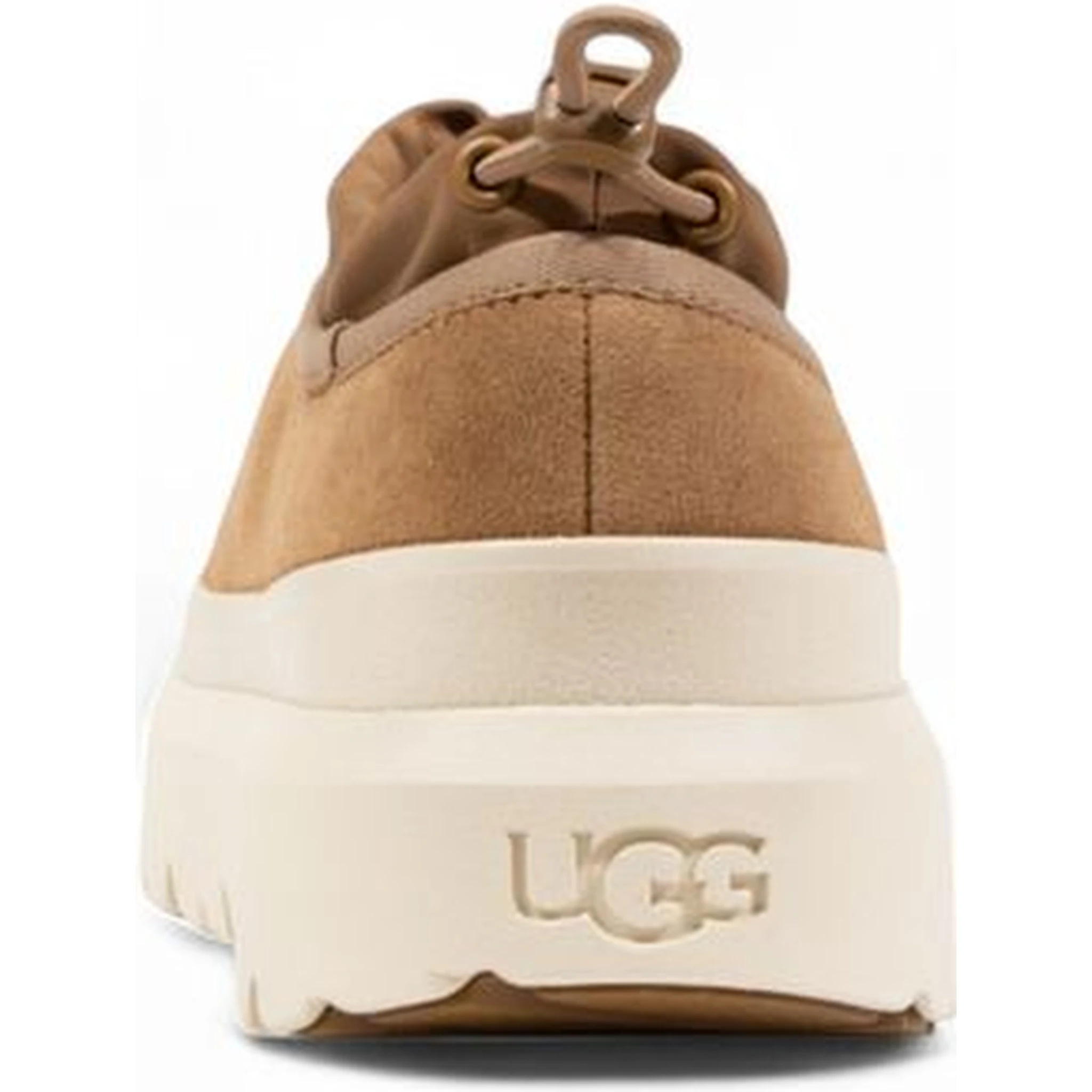Beige Suede Leather Clogs
