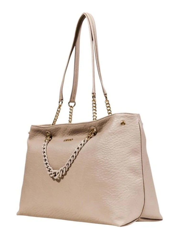 Beige Polyester Handbag alternative