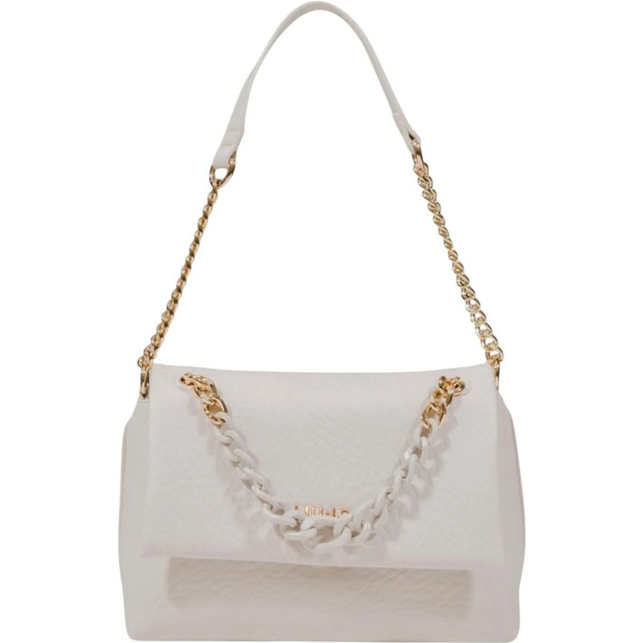 White Polyester Handbag
