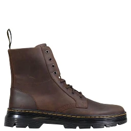 Brown Leather Athletic Sneakers