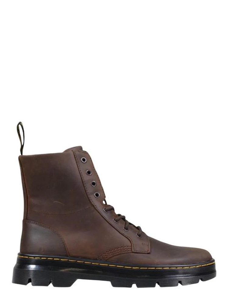 Brown Leather Athletic Sneakers