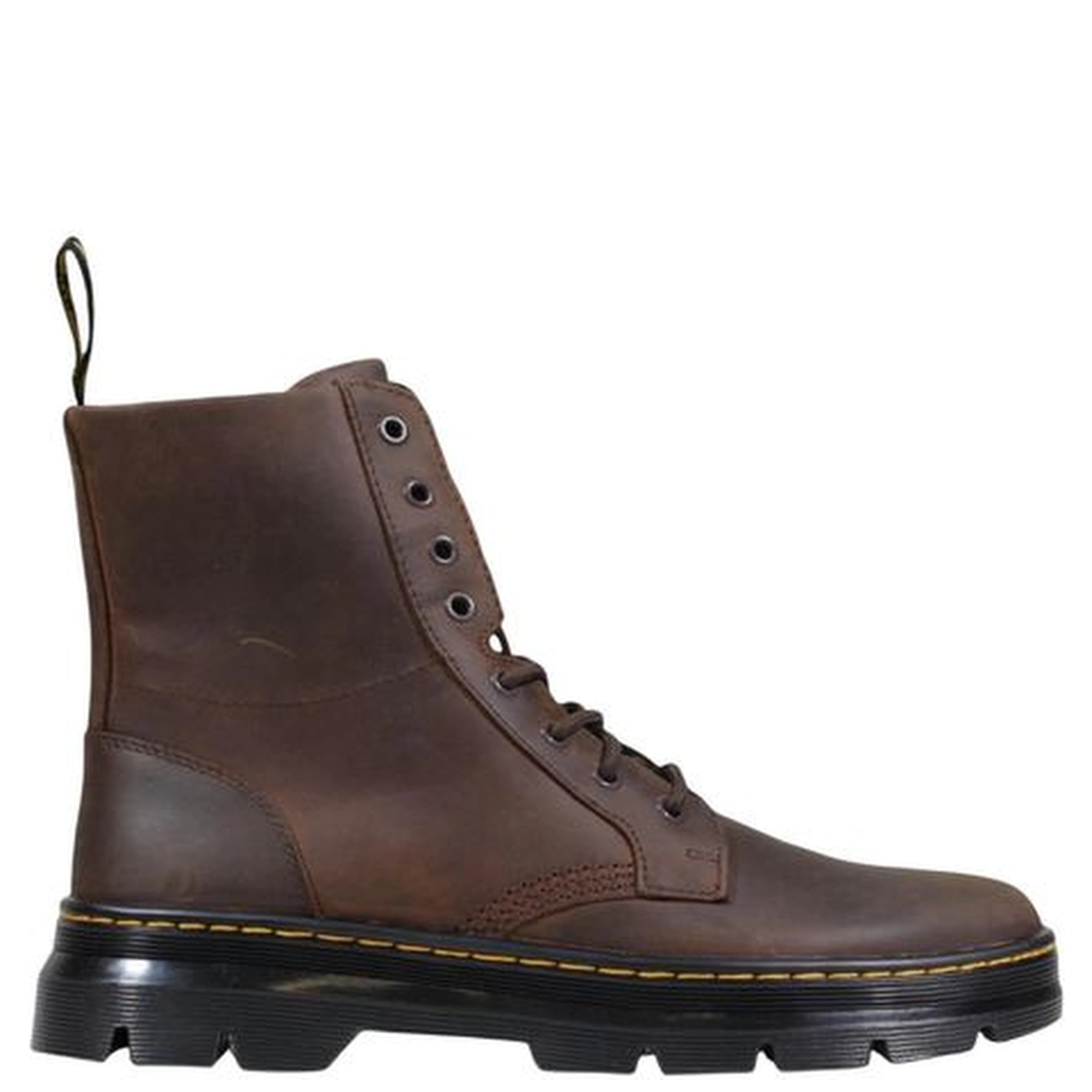 Brown Leather Athletic Sneakers