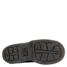 Black Leather Platform Pumps