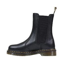 حذاء كاحل من الجلد الأسود