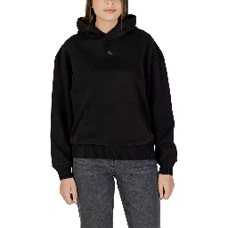 Black Cotton Hoodie