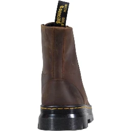 Brown Leather Athletic Sneakers