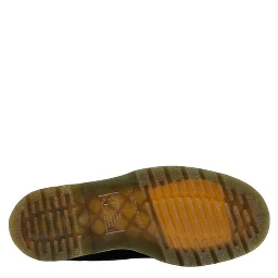 حذاء كاحل من الجلد الأسود