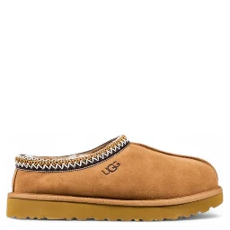 حذاء كاحل من الجلد البيج