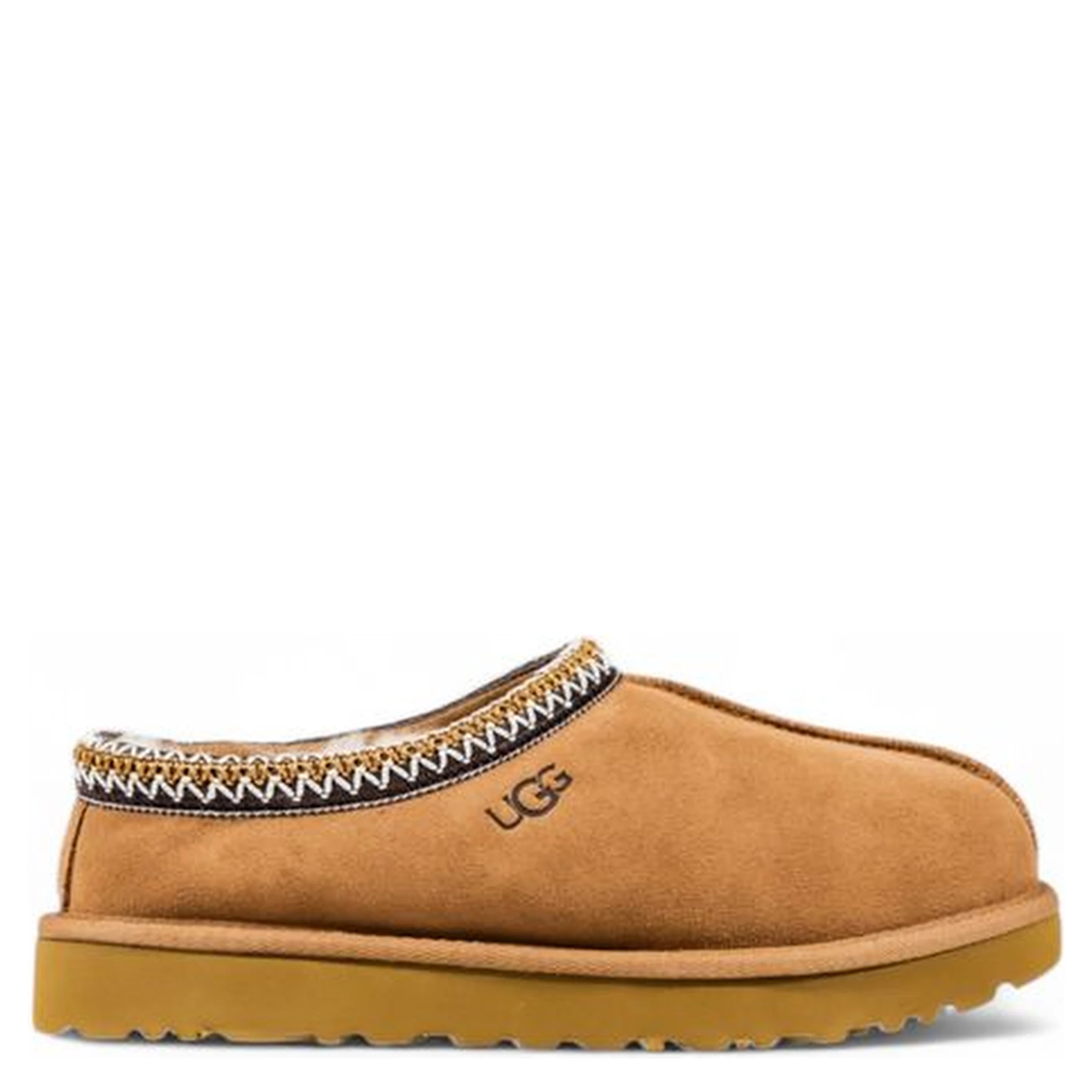 حذاء كاحل من الجلد البيج