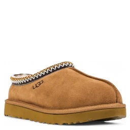 حذاء كاحل من الجلد البيج