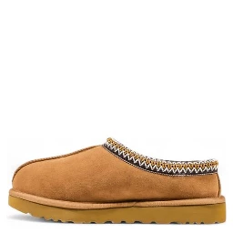 حذاء كاحل من الجلد البيج