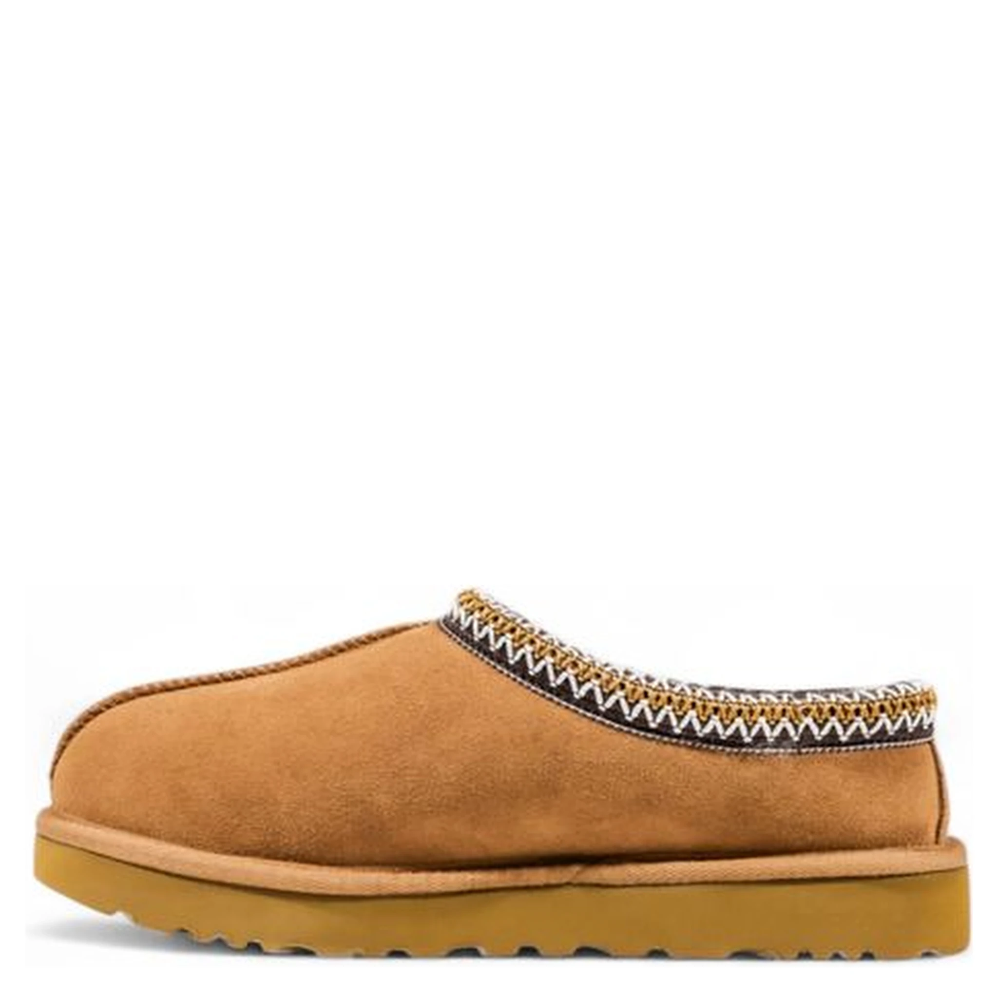 حذاء كاحل من الجلد البيج