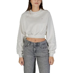 Cream Recycled Cotton Sweatshirt