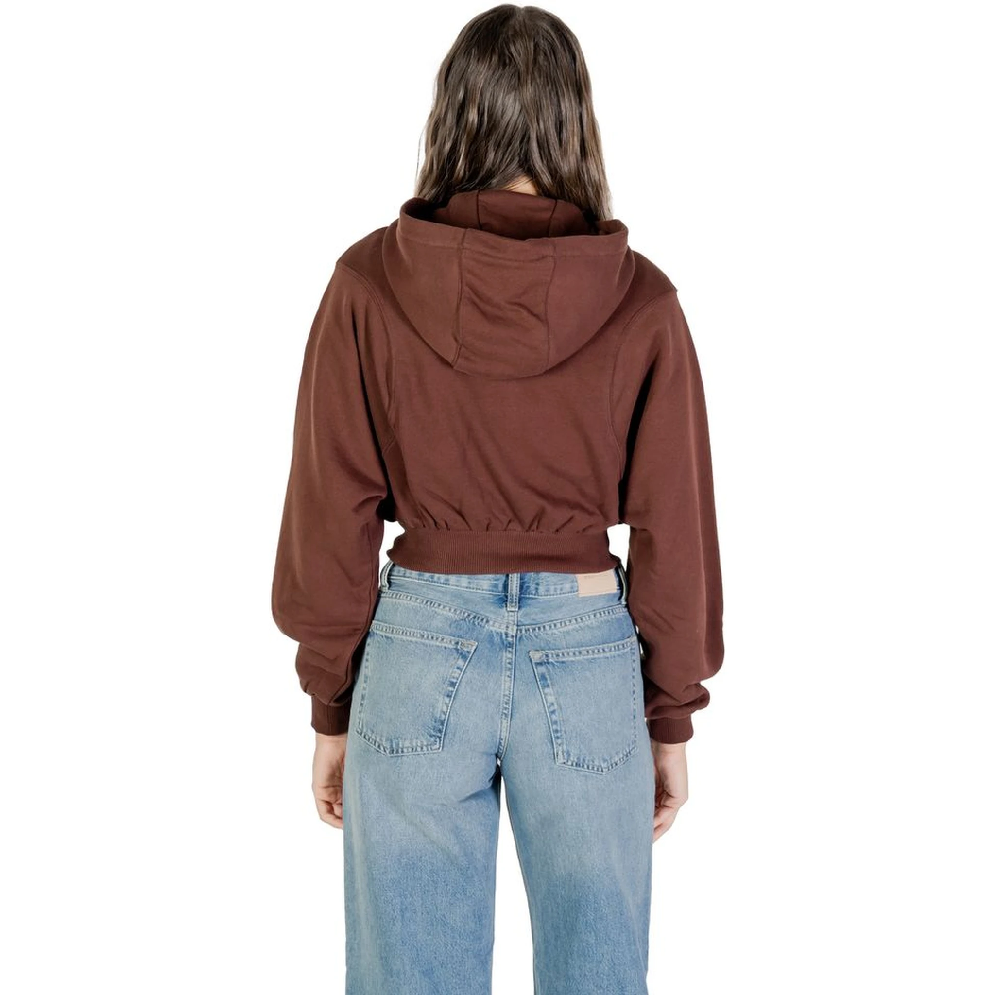 Brown Recycled Cotton Hoodie