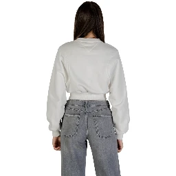 Cream Recycled Cotton Sweatshirt