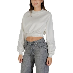Cream Recycled Cotton Sweatshirt