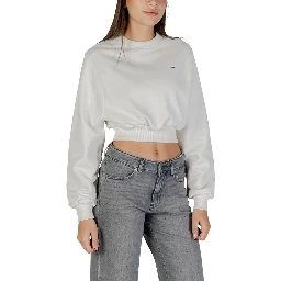 Cream Recycled Cotton Sweatshirt
