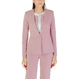 Multicolor Polyester Blazer