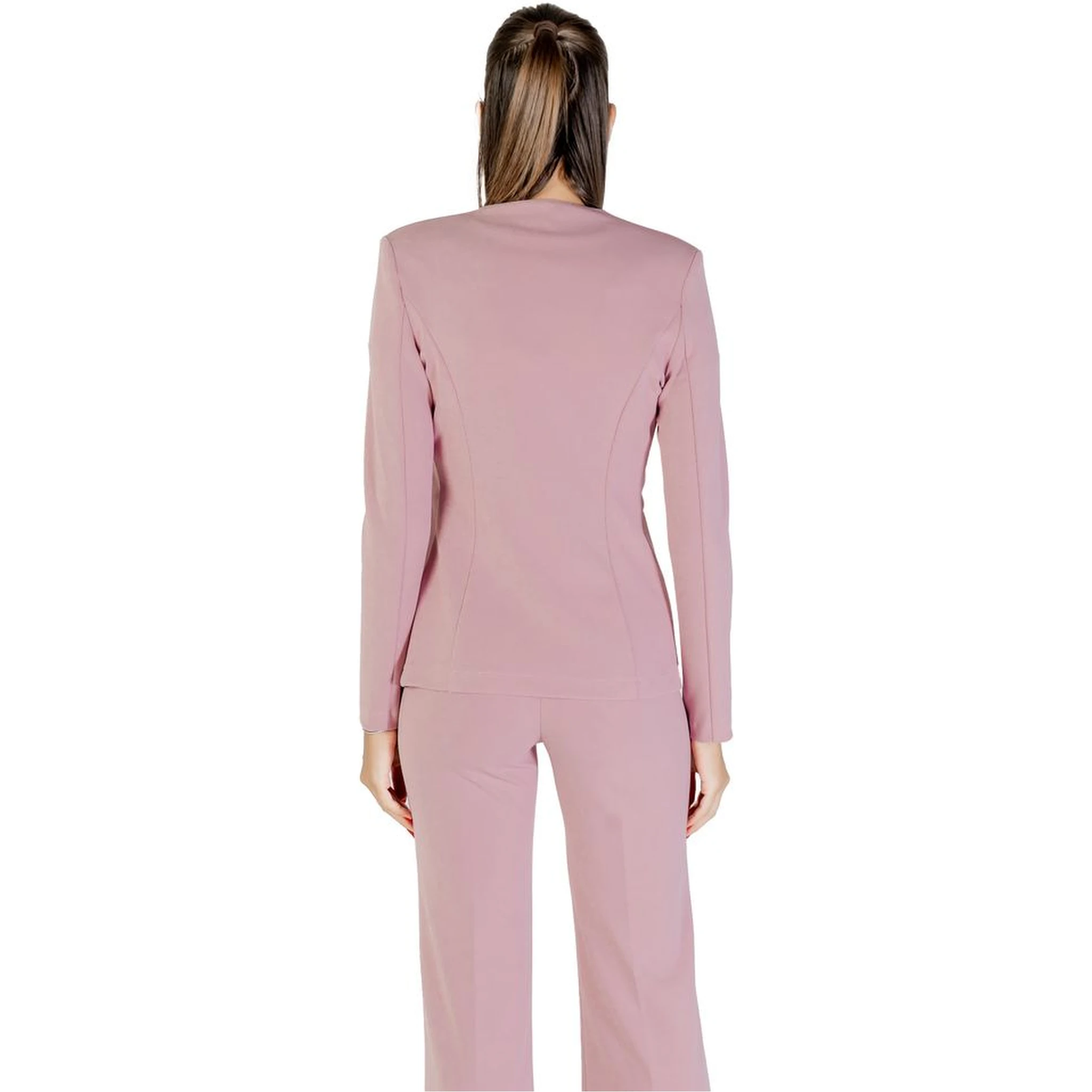 Multicolor Polyester Blazer