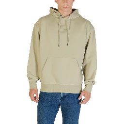 Green Cotton Hoodie
