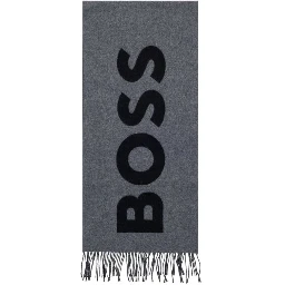 Gray Wool Scarf