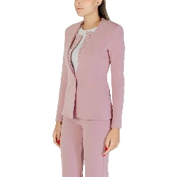 Multicolor Polyester Blazer