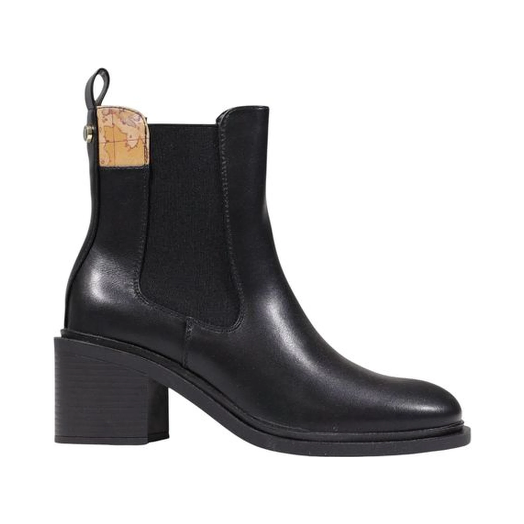 Black Polyethylene Ankle Boots