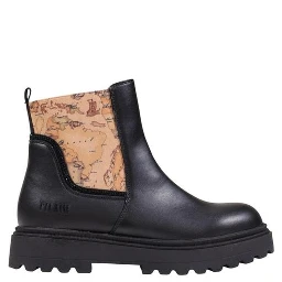 Black Polyethylene Ankle Boots