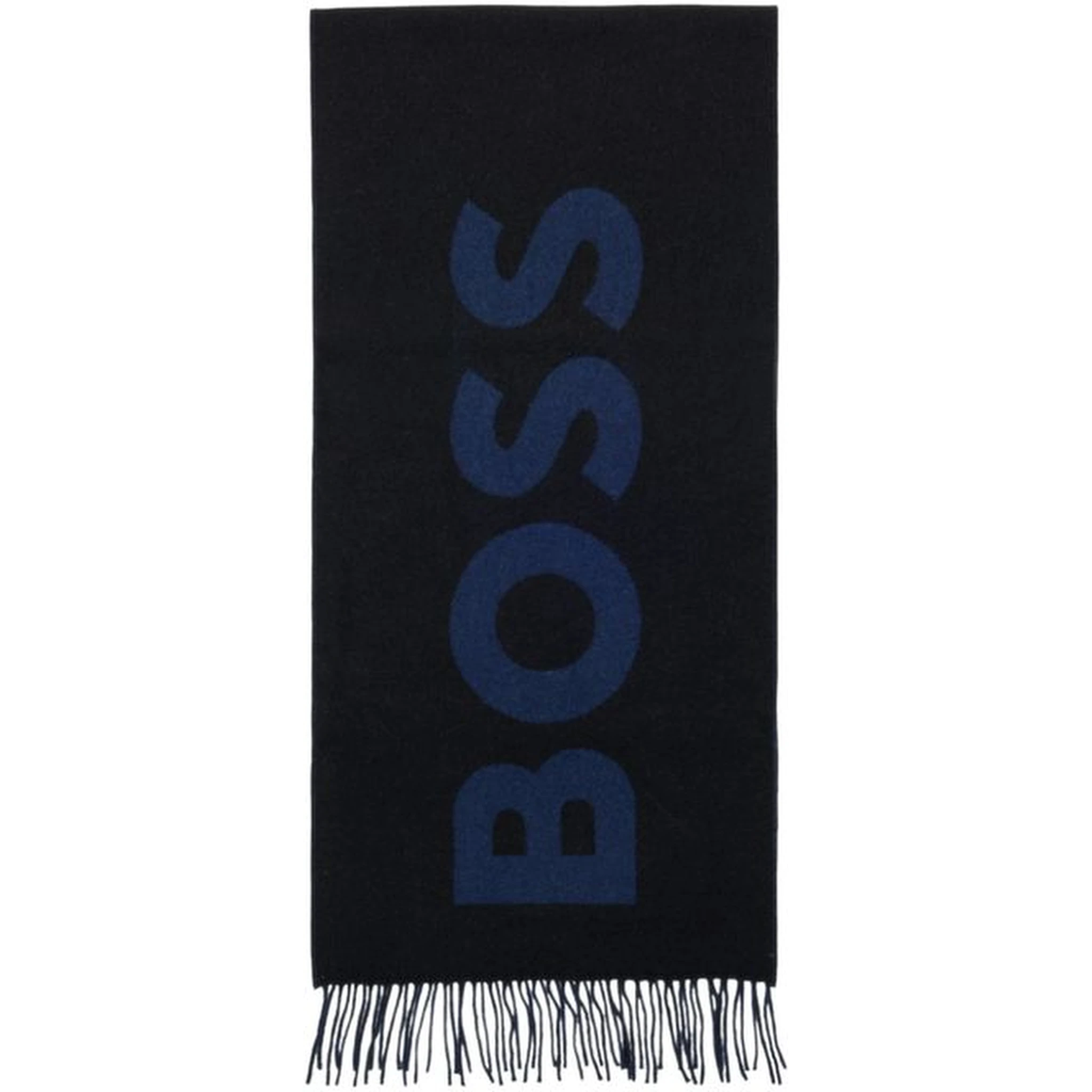 Black Wool Scarf
