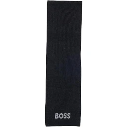 Black Polyacrylic Scarf