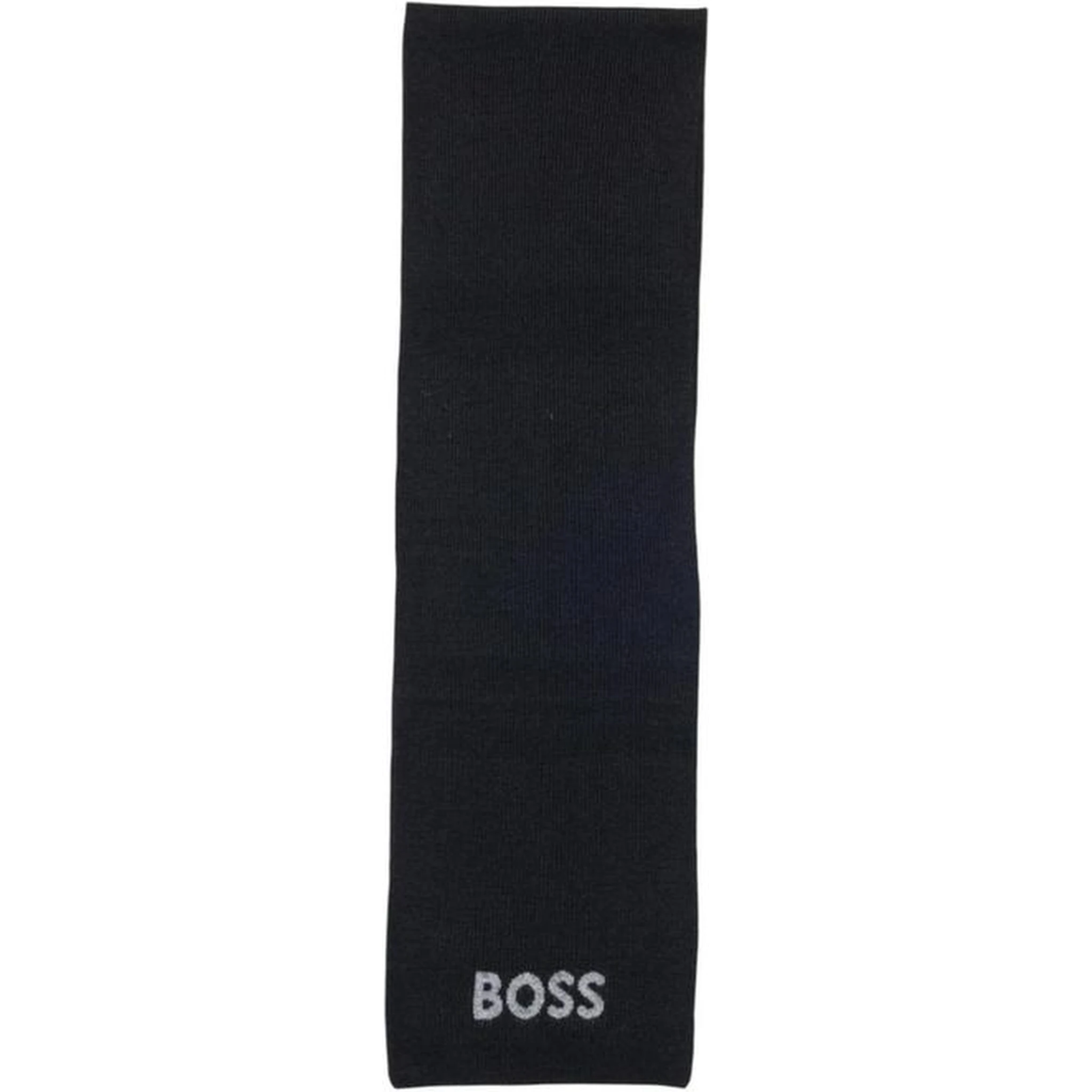 Black Polyacrylic Scarf