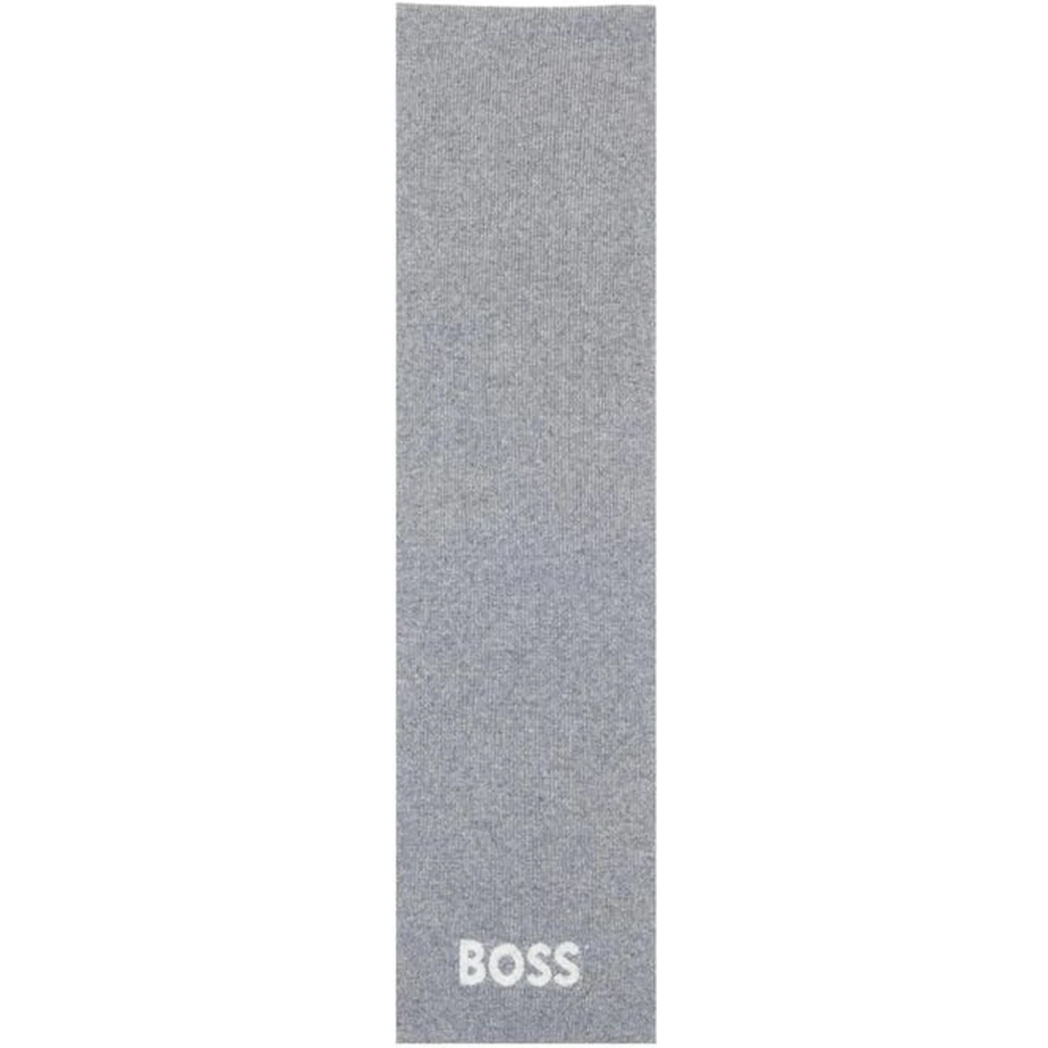 Gray Polyacrylic Scarf