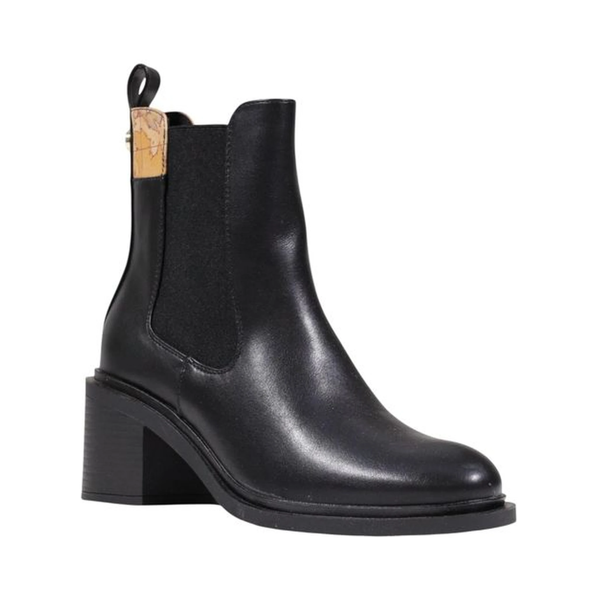 Black Polyethylene Ankle Boots