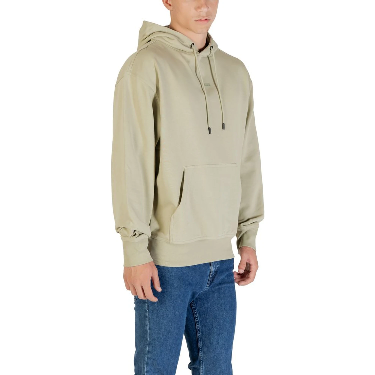 Green Cotton Hoodie