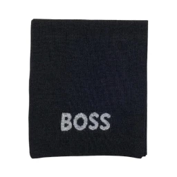 Black Polyacrylic Scarf