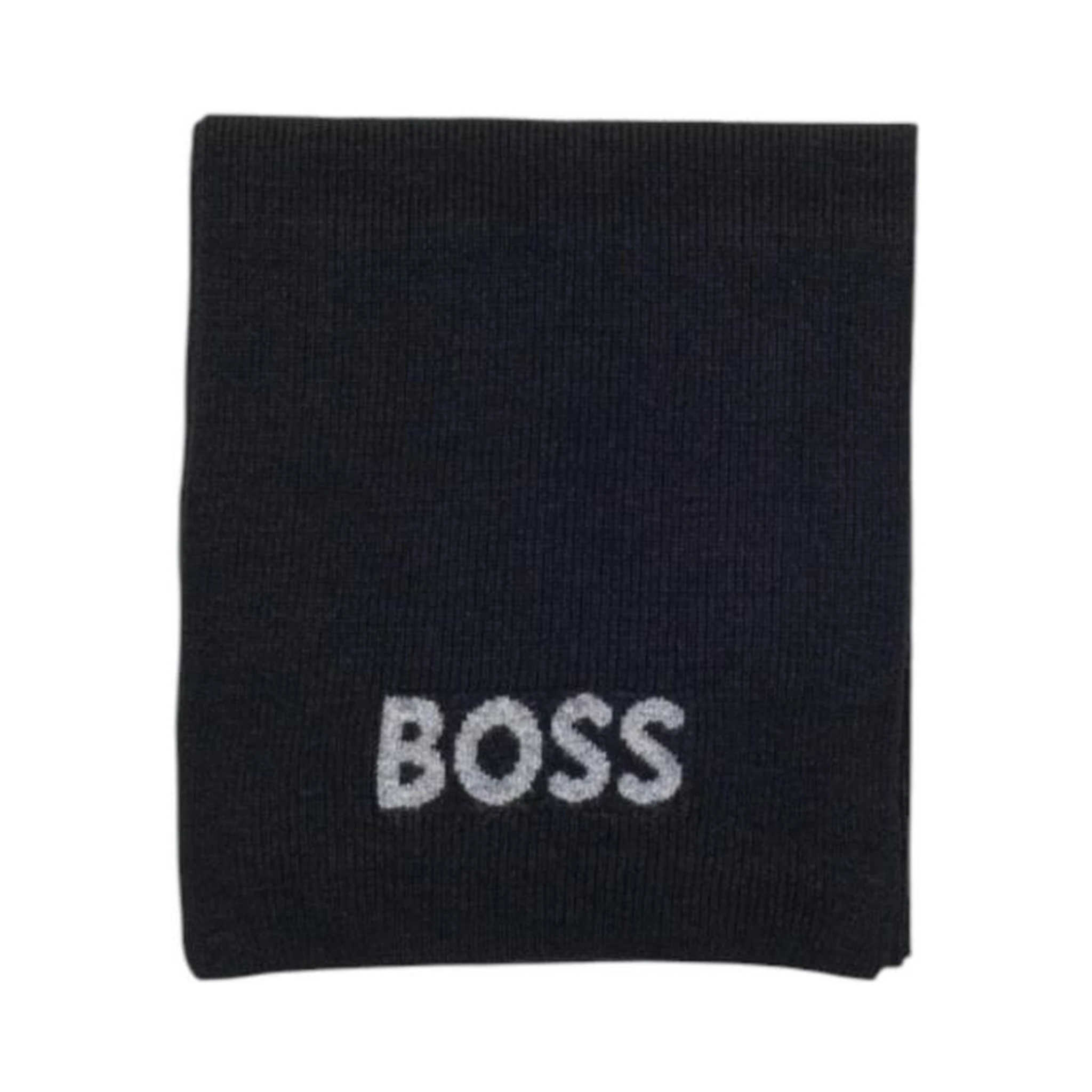 Black Polyacrylic Scarf