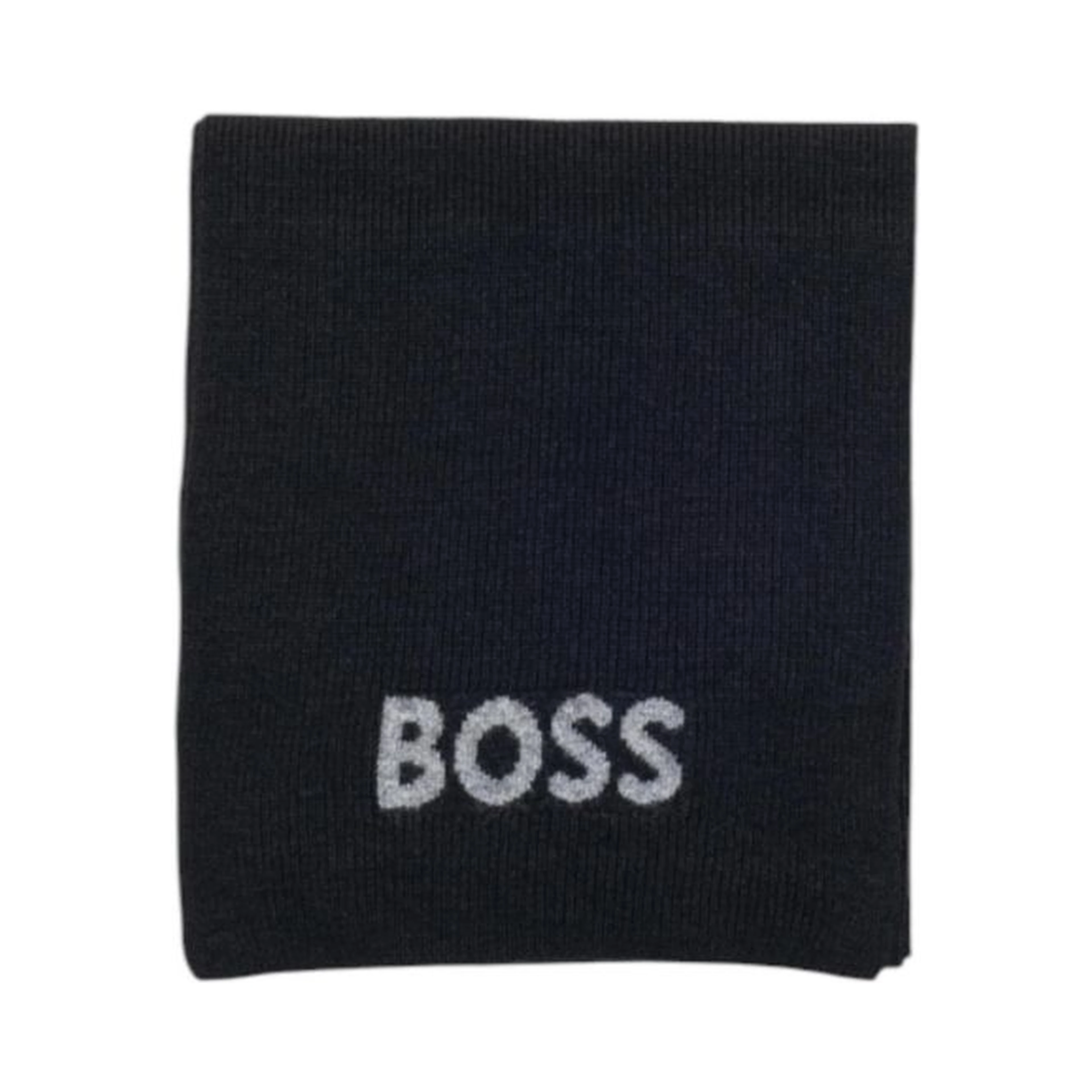 Black Polyacrylic Scarf