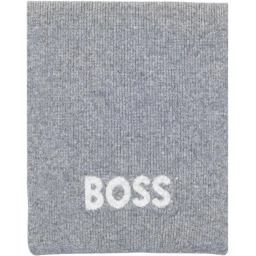 Gray Polyacrylic Scarf