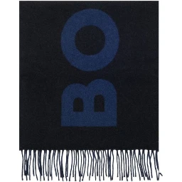 Black Wool Scarf