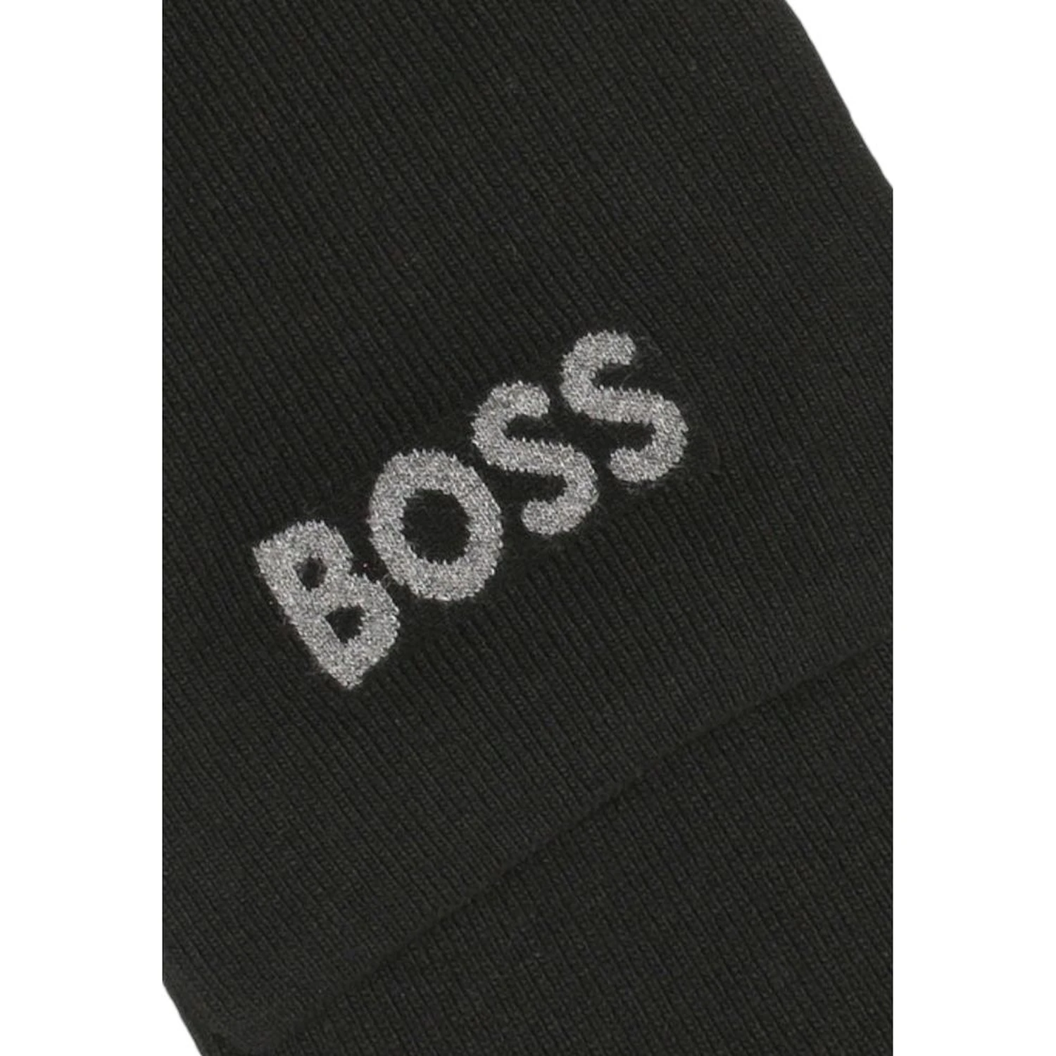 Black Polyacrylic Scarf