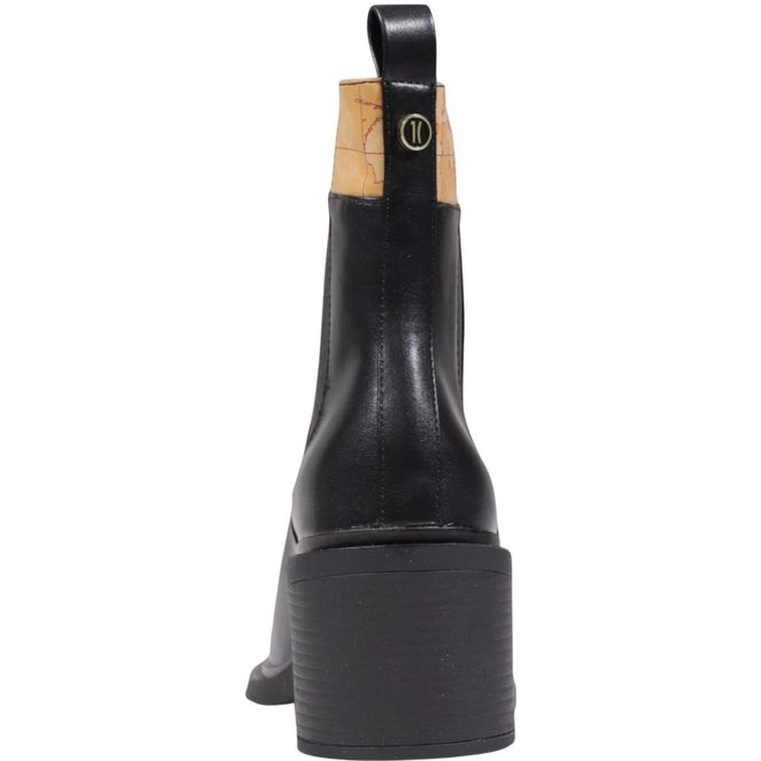 Black Polyethylene Ankle Boots
