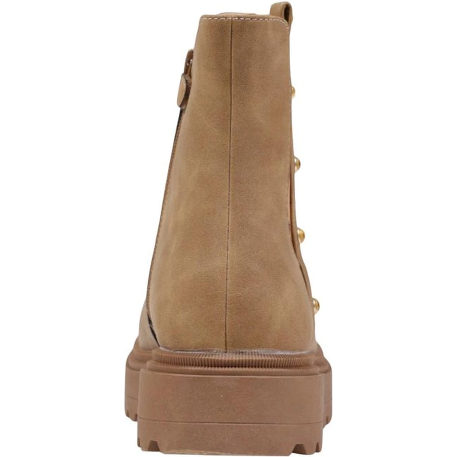 Beige Polyethylene Ankle Boots