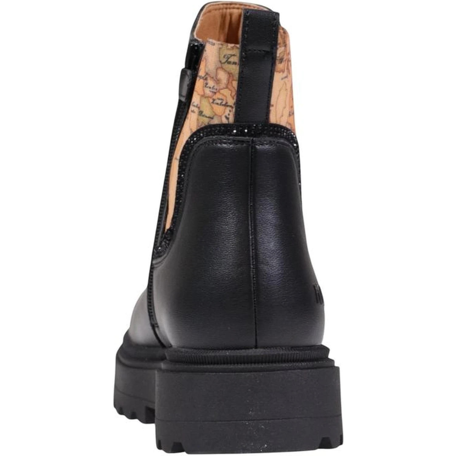 Black Polyethylene Ankle Boots