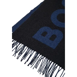 Black Wool Scarf