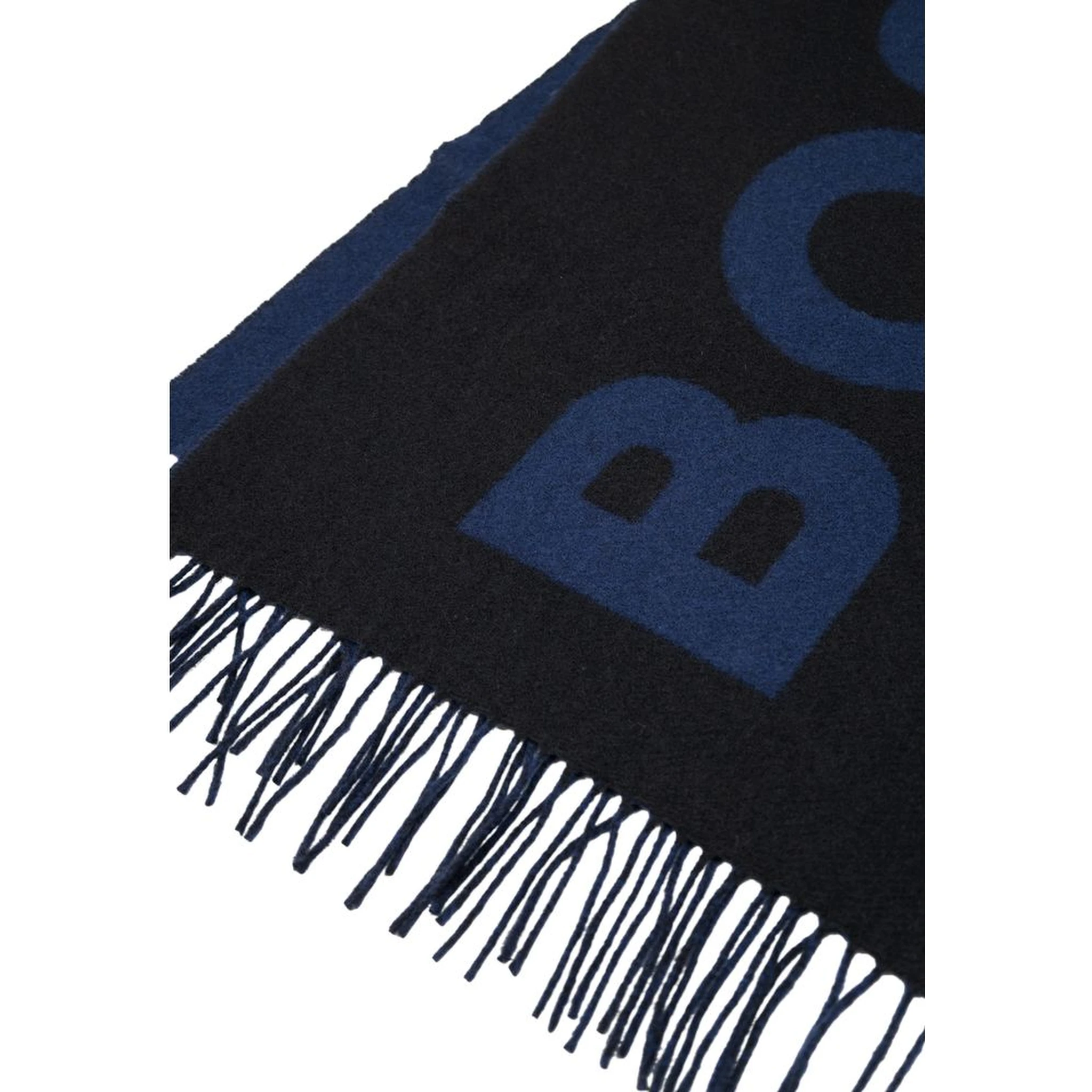 Black Wool Scarf