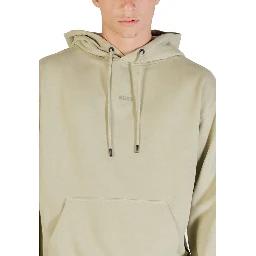 Green Cotton Hoodie